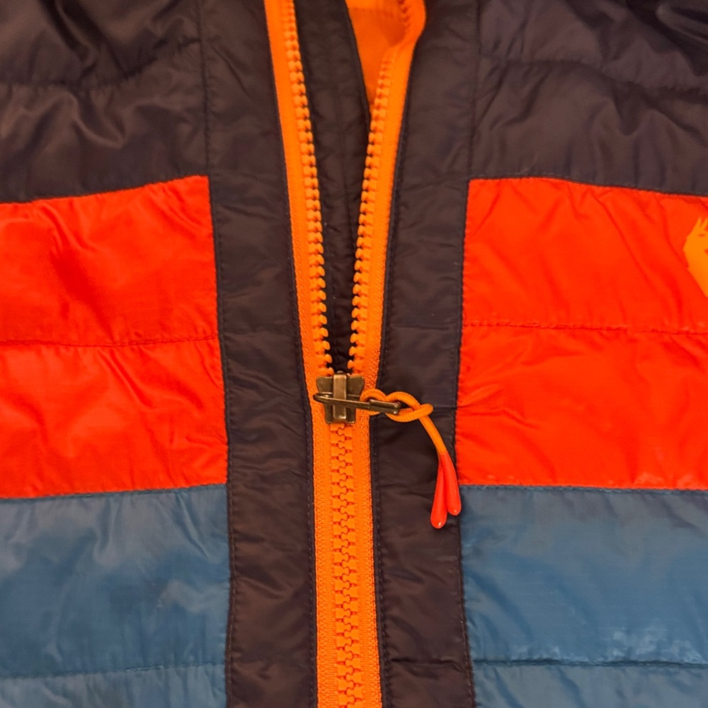Cotopaxi Navy and Bright Orange Puffer Jacket - Picture 7 of 9